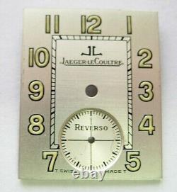 Cadran montre ancienne vintage Jaeger LeCoultre reverso Zifferblatt dial 6
