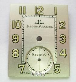 Cadran montre ancienne vintage Jaeger LeCoultre reverso Zifferblatt dial 6