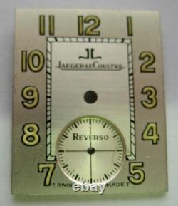 Cadran montre ancienne vintage Jaeger LeCoultre reverso Zifferblatt dial 6