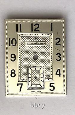 Cadran montre ancienne vintage Jaeger LeCoultre reverso Zifferblatt dial 7