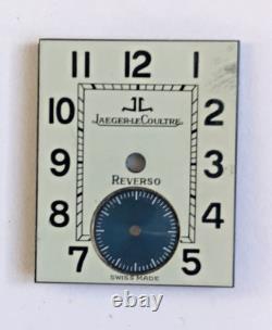 Cadran montre ancienne vintage Jaeger LeCoultre reverso Zifferblatt dial 9