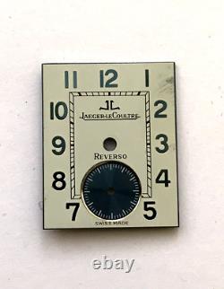 Cadran montre ancienne vintage Jaeger LeCoultre reverso Zifferblatt dial 9