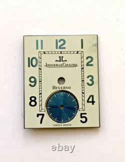 Cadran montre ancienne vintage Jaeger LeCoultre reverso Zifferblatt dial 9