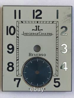 Cadran montre ancienne vintage Jaeger LeCoultre reverso Zifferblatt dial 9