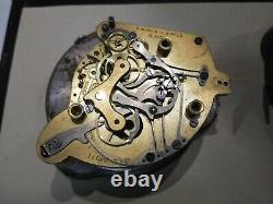 Chronographe Horloge Suisse Vintage Jaeger Lecoultre 8 Jours Russe Force Seconde Guerre Mondiale