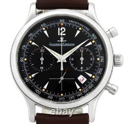 Chronographe JAEGER-LECOULTRE Master Control 145.8.31. S quartz noir unisexe