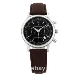 Chronographe JAEGER-LECOULTRE Master Control 145.8.31. S quartz noir unisexe