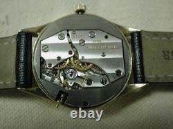 Chronographe Jaeger Le Coultre 14KT Rouge Jour 30Mm Révisé Environ Années 1940