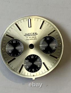 Dial JAEGER 4 ATM Vintage for Valjoux 72 chronograph