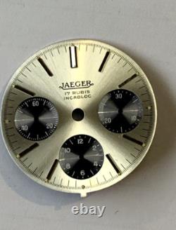 Dial JAEGER 4 ATM Vintage for Valjoux 72 chronograph