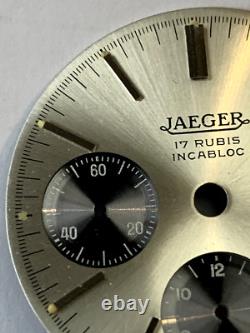 Dial JAEGER 4 ATM Vintage for Valjoux 72 chronograph