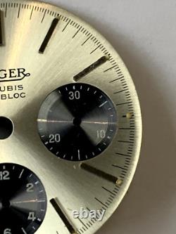Dial JAEGER 4 ATM Vintage for Valjoux 72 chronograph