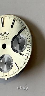 Dial JAEGER 4 ATM Vintage for Valjoux 72 chronograph