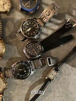 Enorme lot de montres Jaeger Lecoultre Yema Lip Juvenia Plus de 70 Montres