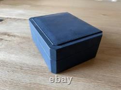 Étui JAEGER LECOULTRE cuir bleu montres de collection