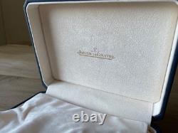 Étui JAEGER LECOULTRE cuir bleu montres de collection