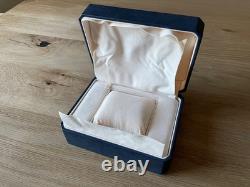 Étui JAEGER LECOULTRE cuir bleu montres de collection