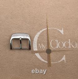 Fibbia Cinturino Pour Montre Jaeger-LeCoultre 18 Mm Acier Inox Argent