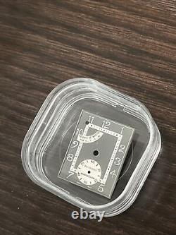 Genuine Jaeger Lecoultre dial for model Reverso, steel / Cadran Jaeger Lecoultre