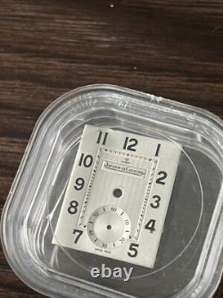 Genuine Jaeger Lecoultre dial for model Reverso, steel / Cadran Jaeger Lecoultre