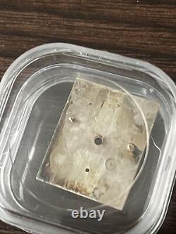 Genuine Jaeger Lecoultre dial for model Reverso, steel / Cadran Jaeger Lecoultre