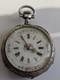 Gousset De Col Lecoultre Argent Lesage A Mayenne Belle Epoque Vintage 1890