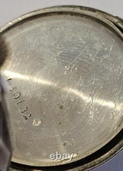 Gousset De Col Lecoultre Argent Lesage A Mayenne Belle Epoque Vintage 1890