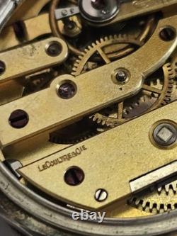 Gousset De Col Lecoultre Argent Lesage A Mayenne Belle Epoque Vintage 1890