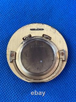 Horloge de bureau de date d'alarme Jaeger LeCoultre Memovox en cours