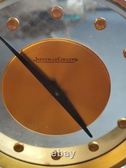 Horloge pendule montre a poser bureau Jaeger Lecoultre 1960