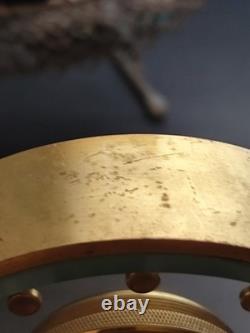 Horloge pendule montre a poser bureau Jaeger Lecoultre 1960