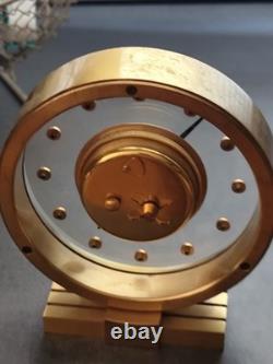 Horloge pendule montre a poser bureau Jaeger Lecoultre 1960