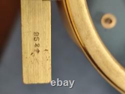 Horloge pendule montre a poser bureau Jaeger Lecoultre 1960