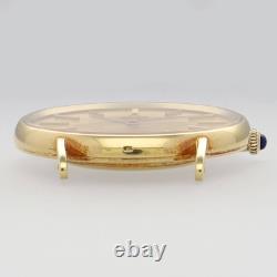 JAEGER-LECOULTRE 912321 cadran manuel or jaune sans bracelet