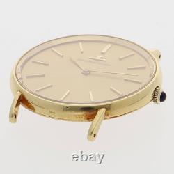 JAEGER-LECOULTRE 912321 cadran manuel or jaune sans bracelet