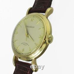 JAEGER-LECOULTRE 9K Solid Gold Hand winding Watch Hanley Pidduck & Fils Ltd 1955