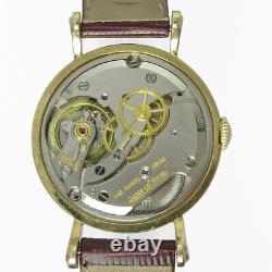 JAEGER-LECOULTRE 9K Solid Gold Hand winding Watch Hanley Pidduck & Fils Ltd 1955