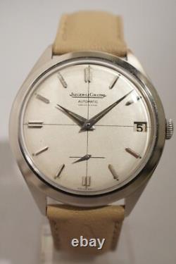 JAEGER-LECOULTRE AUTOMATIQUE à QUANTIÈME EN ACIER, calibre K813, années 50