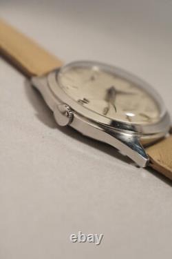 JAEGER-LECOULTRE AUTOMATIQUE à QUANTIÈME EN ACIER, calibre K813, années 50