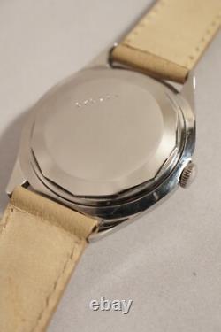 JAEGER-LECOULTRE AUTOMATIQUE à QUANTIÈME EN ACIER, calibre K813, années 50