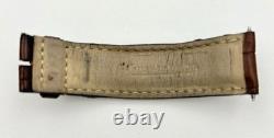 JAEGER-LECOULTRE Bracelet Montre Cuir Alligator Marron 20mm 20/18