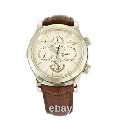 JAEGER LECOULTRE Calendrier Perpétuel Master Grand Réveil Elegante montre
