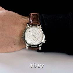 JAEGER LECOULTRE Calendrier Perpétuel Master Grand Réveil Elegante montre