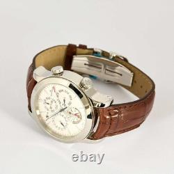 JAEGER LECOULTRE Calendrier Perpétuel Master Grand Réveil Elegante montre