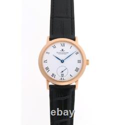 JAEGER LECOULTRE GENTILHOMME 155.2.9 Automatique Cal. 891 Cadran Blanc Or Rose