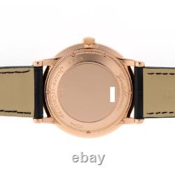 JAEGER LECOULTRE GENTILHOMME 155.2.9 Automatique Cal. 891 Cadran Blanc Or Rose