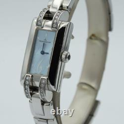 JAEGER LECOULTRE Idéale Montre Femme 17Mm Quartz Acier Inoxydable 460.8.08 Bleu