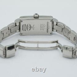 JAEGER LECOULTRE Idéale Montre Femme 17Mm Quartz Acier Inoxydable 460.8.08 Bleu
