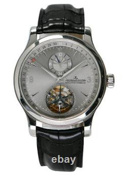 JAEGER LECOULTRE Master Control Tourbillion En Platine Limitée À 300