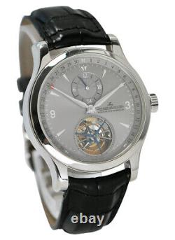 JAEGER LECOULTRE Master Control Tourbillion En Platine Limitée À 300